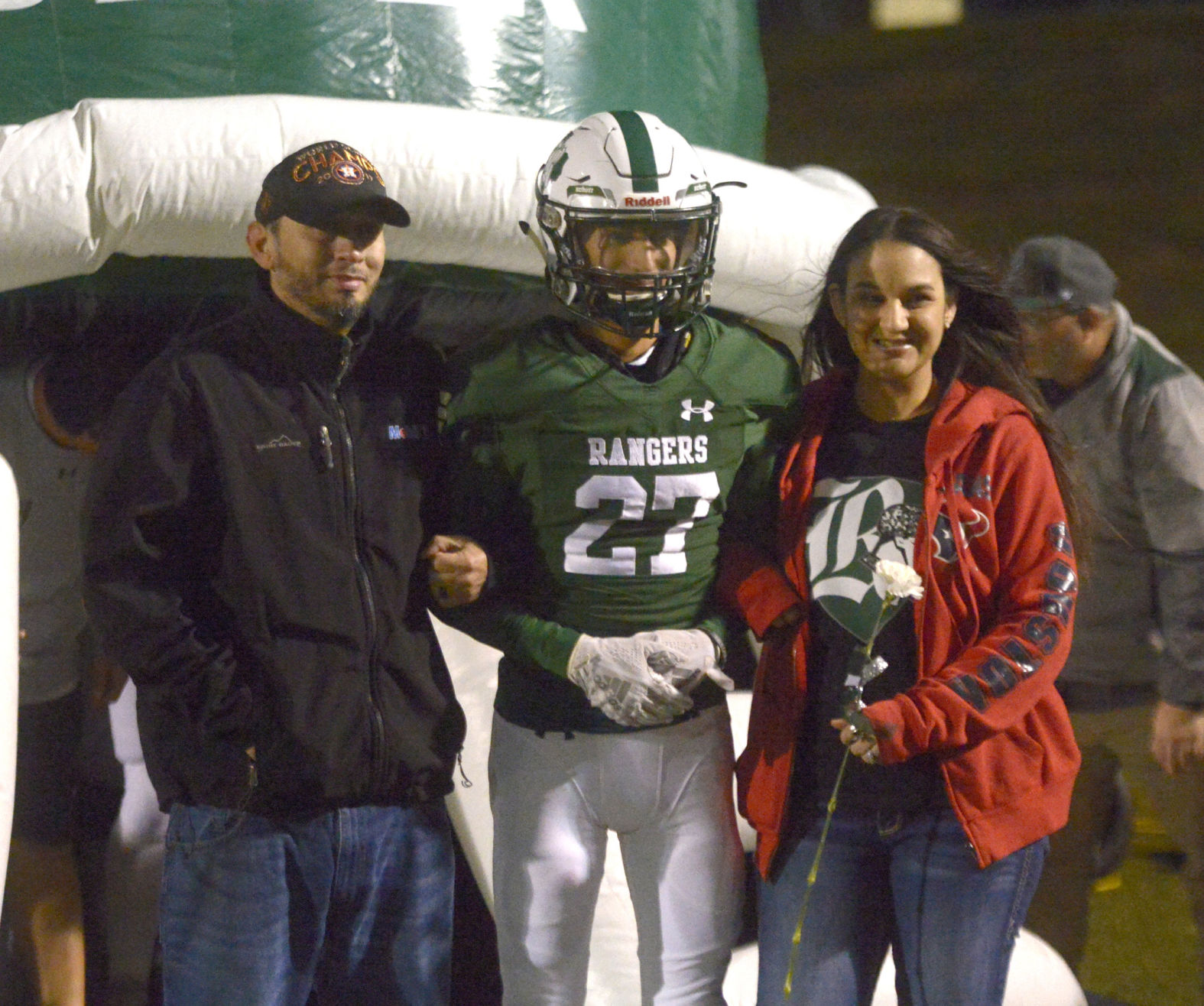 Rudder High School senior night 2019